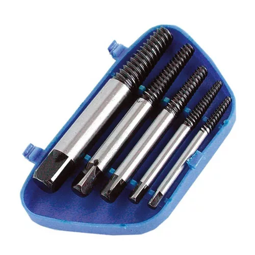Törtcsavarkiszedő készlet 5 részes 3,5-10,5mm