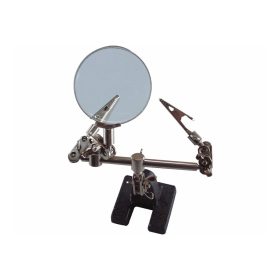   Extol Craft nagyító csipesszel (2db csipesz), talppal, nagyító átmérője 60mm, 8x nagyítás