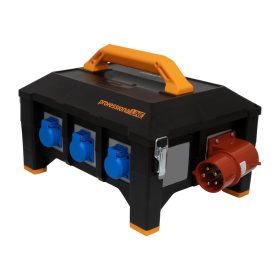   Brennenstuhl professionalLINE Gumi áramelosztó BSV 5 3/5 AT 32A FI, CEE felszíni dugó