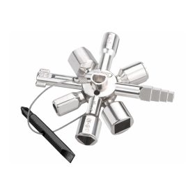   Extol Premium kapcsolószekrény kulcs (vezérlőszekrény kulcs / univerzális keresztkulcs)