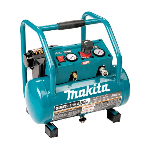 Makita akkus kompresszor AC001GZ 40Vmax XGT BL 9.3 bar 7,6L  (akku és töltő nélkül)