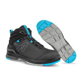   Albatros Taraval Black/Blue XW Mid S3L ESD FO SR munkavédelmi bakancs Fekete/Kék - 50