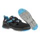 Albatros Forge Air Black/Blue Low S1 ESD FO SR munkavédelmi szandál Fekete/Kék - 43