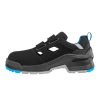Albatros Forge Air Black/Blue XW Low S1 ESD FO SR munkavédelmi szandál Fekete/Kék - 50