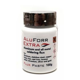   Aluforr extra 100 g, paszta állagú pink színű folyatószer, alu forrasztáshoz