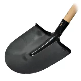 Ásó-lapát kovácsolt nyelezett