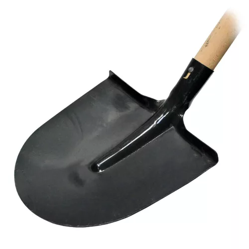 Ásó-lapát kovácsolt nyelezett