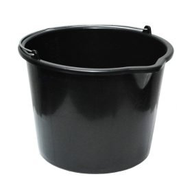 építőipari műanyag vödör kiöntővel 12l