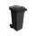 Háztartási műanyag szemetes kuka 120l szürke