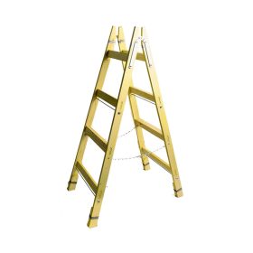 4 fokos fa erősített festő létra