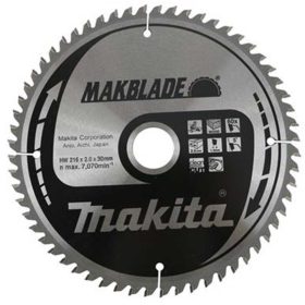   Makita Makblade Plus körfűrészlap fához 255x30x2,4mm 72 fog