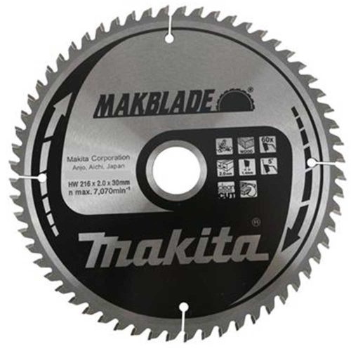 Makita Makblade Plus körfűrészlap fához 255x30x2,4mm 72 fog