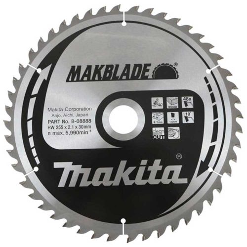 Makita Makblade körfűrészlap fához 255x30x2,1mm 48 fog