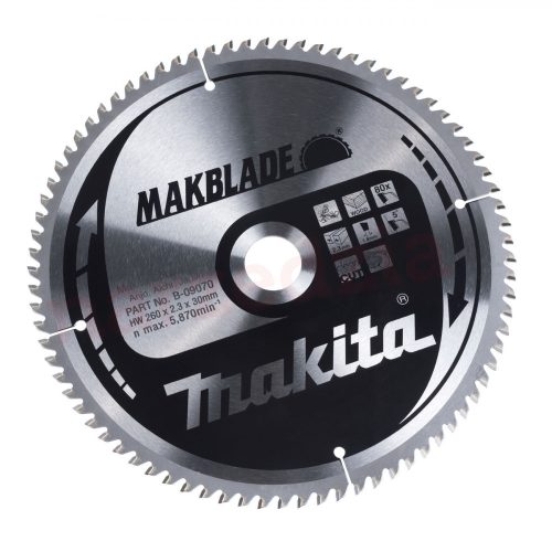 Makita Makblade körfűrészlap fához 260x30x2,3mm 80 fog