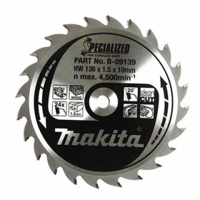   Makita körfűrészlap akkus géppel, fához 136x10x1,5mm 24 fog