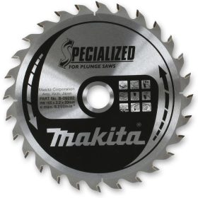 Makita merülő körfűrészlap fához 165x20x2,2mm 28 fog