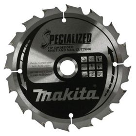   Makita körfűrészlap szöges és csomós fáhóz 185x15,88x2mm 16 fog