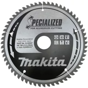 Makita körfűrészlap alumíniumhoz 190x30x2,4mm 60 fog