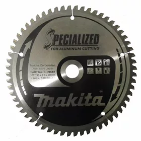 Makita körfűrészlap alumíniumhoz 190x20x2mm 60 fog