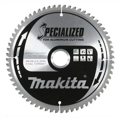 Makita körfűrészlap alumíniumhoz 250x30x2,4mm 80 fog