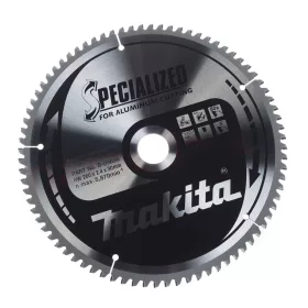 Makita körfűrészlap alumíniumhoz 260x30x2,4mm 80 fog