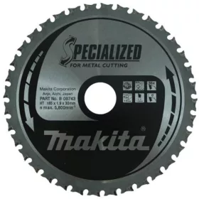 Makita körfűrészlap acélhoz, fémhez 185x30x1,9mm 36 fog