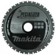 Makita körfűrészlap acélhoz, fémhez 185x30x1,9mm 36 fog
