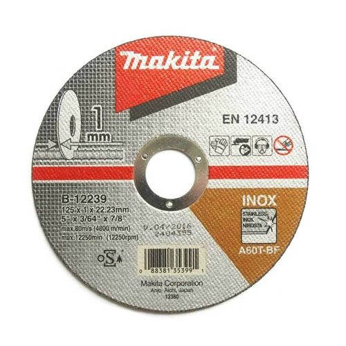 Makita vágókorong INOX 125x1,0x22,23mm