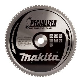 Makita körfűrészlap szendvicspanelhez 355x30x2,6mm 80 fog