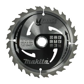 Makita Mforce körfűrészlap fához 165x20x2mm 24 fog