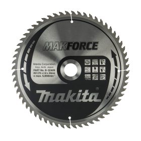 Makita Makforce körfűrészlap fához 270x30x2,8mm 60 fog