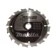 Makita körfűrészlap szöges és csomós fáhóz 165x20x2mm 16 fog