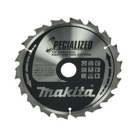   Makita körfűrészlap szöges és csomós fáhóz 210x30x1,9mm 18 fog