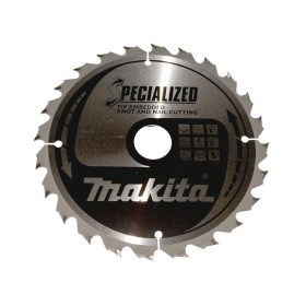   Makita körfűrészlap szöges és csomós fáhóz 190x30x2mm 24 fog