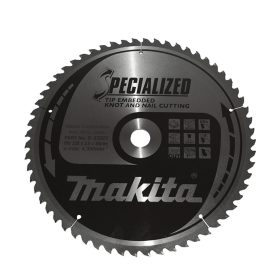   Makita körfűrészlap szöges és csomós fáhóz 355x30x3mm 60 fog
