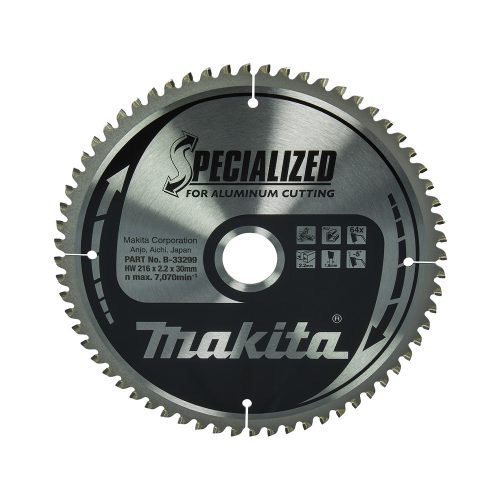 Makita körfűrészlap alumíniumhoz 216x30x2,2mm 64 fog