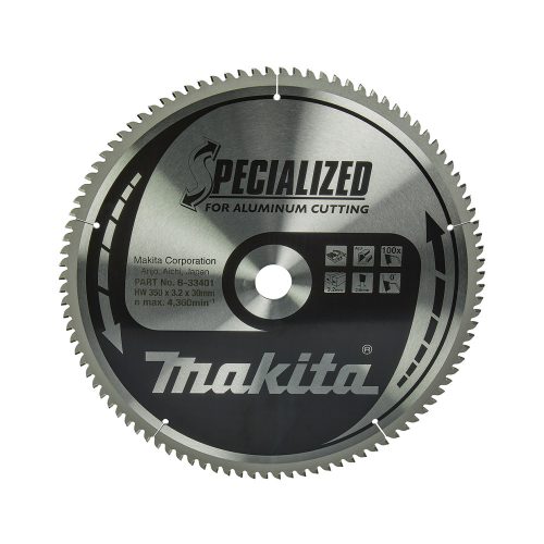 Makita körfűrészlap alumíniumhoz 350x30x3,2mm 100 fog