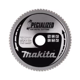 Makita körfűrészlap acélhoz, fémhez 185x30x1,7mm 70 fog