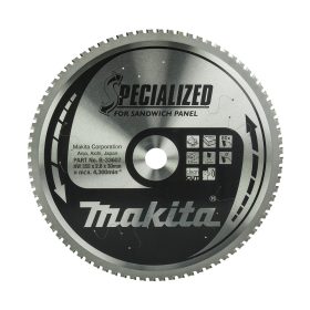 Makita körfűrészlap szendvicspanelhez 355x30x2,6mm 80 fog