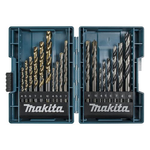 Makita 18 részes fúrókészlet 4-10mm