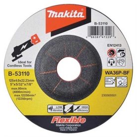 Makita flexibilis csiszolótárcsa 125x4mm
