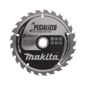   Makita EFFICUT körfűrészlap akkus géppel, fához 165x20x2,15mm 25 fog