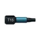 Makita impact Black csavarbehajtó bit T15 25mm