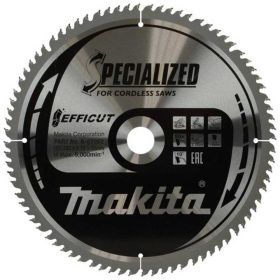   Makita EFFICUT körfűrészlap akkus géppel, fához 305x30x2,15mm 80 fog