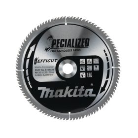   Makita EFFICUT körfűrészlap akkus géppel, fához 260x30x2,15mm 100 fog