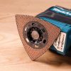 Makita TMA086 multi háromszög vágólap TISZTA FA CSISZOLÁS átmérő:90 mm HM/SZEMCSE 100