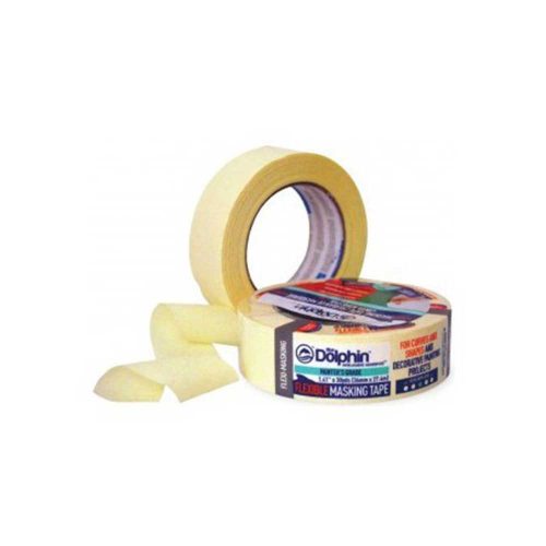 Blue Dolphin festő-maszkoló szalag, sárga 30mmx50m