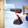 Black+Decker akkus fúrócsavarozó BDCDC18B-QW 18V 2x1,5Ah