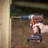 Black+Decker akkus fúrócsavarozó BDCDC18B-QW 18V 2x1,5Ah