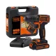 Black+Decker akkus fúró-csavarozó BDCDC18K-QW 18V 1x1,5Ah